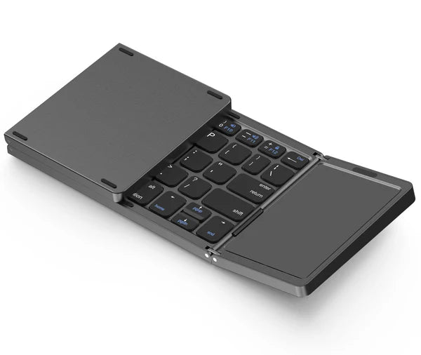 Portable Bluetooth Keyboard with Touchpad