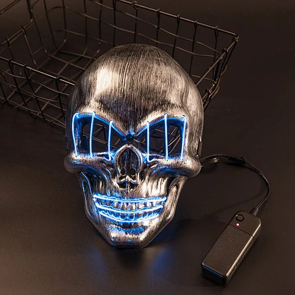 LED Halloween Face Mask