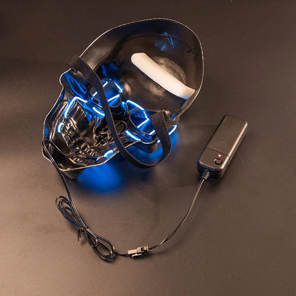 LED Halloween Face Mask