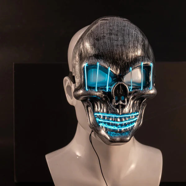 LED Halloween Face Mask